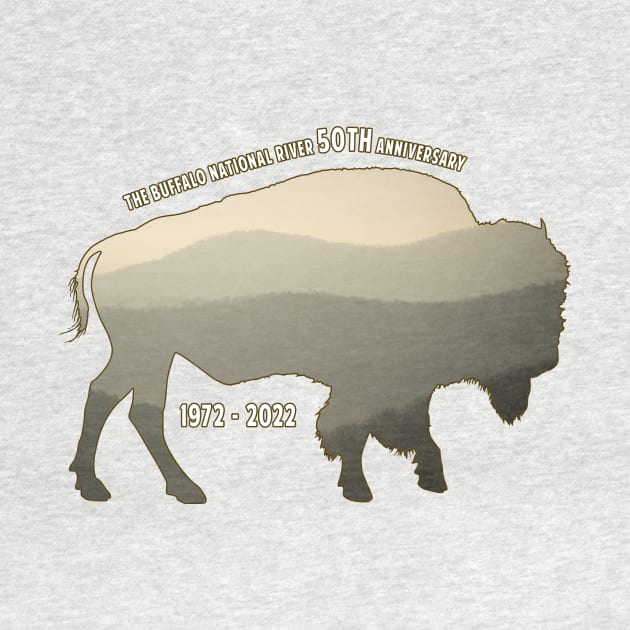 The Buffalo National River 50th Anniversary Design by Arkansas Shop